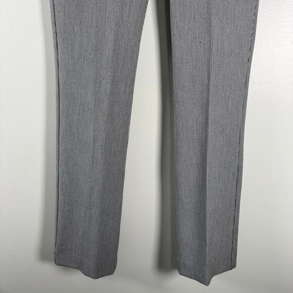 NWT Express Women's Black & White Stretch Mid Rise Bootcut Dress Pant Size 2 - Picture 10 of 11